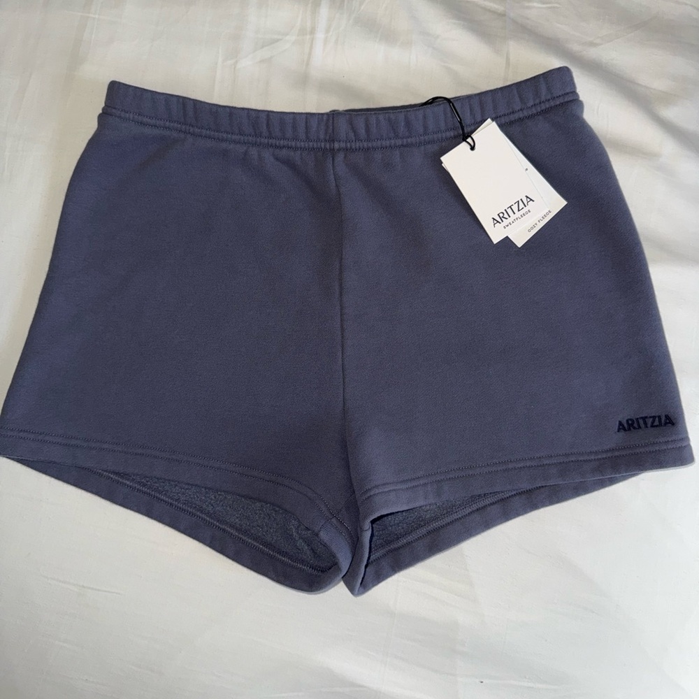 Aritzia Vintage Navy Lounge Shorts